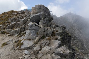 Musala zirve, Rila Dağı, Bulgaristan manzara