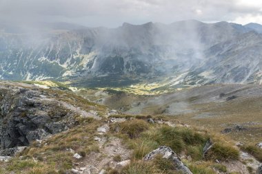 Musala zirve, Rila Dağı, Bulgaristan manzara