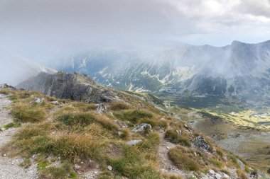 Musala zirve, Rila Dağı, Bulgaristan manzara