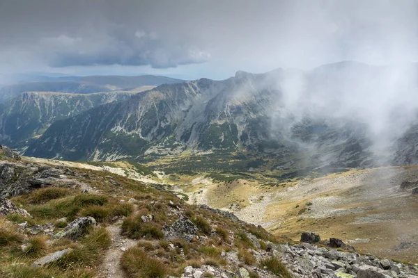 Paisagem de Musala Peak, montanha Rila, Bulgária — Fotografia de Stock