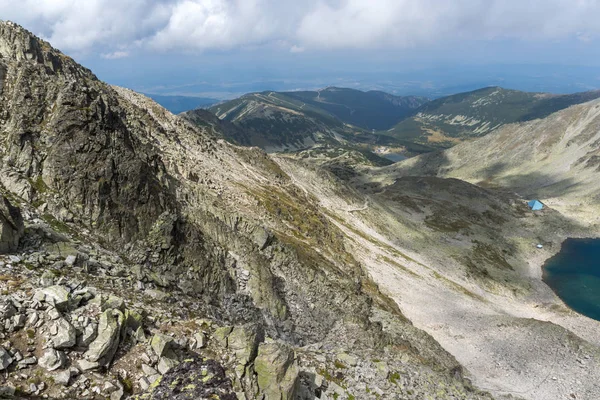 Landskap från Musala Peak, Rilabergen, Bulgarien — Stockfoto