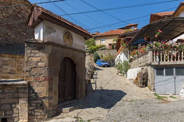 Régi házak a város Kratovo, Észak-Macedónia Köztársaság — Stock Fotó