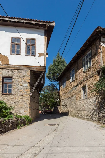 Oude huizen in de stad Kratovo, Republiek Noord-Macedonië — Stockfoto