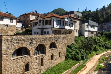 Kuzey Makedonya Cumhuriyeti Kratovo kasabasındaki Eski Evler