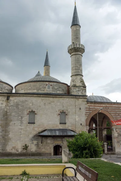 Mesquita Eski Camii na cidade de Edirne, Turquia — Fotografia de Stock