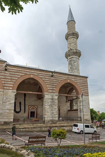Ескі Камii мечеть в місті Едірне, Туреччина — стокове фото