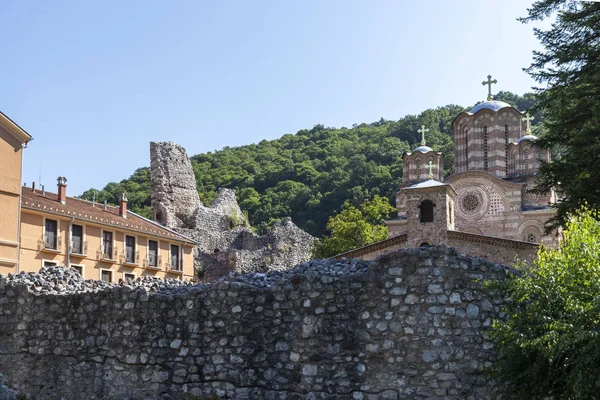 Ortaçağ Ravanica manastırı, Sırbistan — Stok fotoğraf