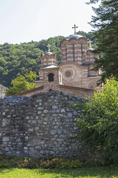 Średniowieczny klasztor Ravanica, Serbia — Zdjęcie stockowe