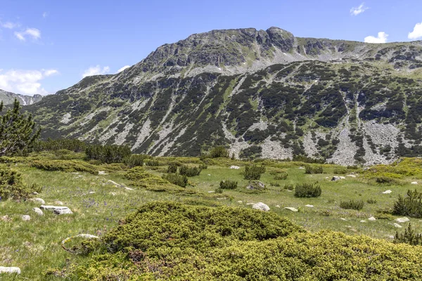 Balık Gölleri yakınlarındaki manzara, Rila dağı, Bulgaristan