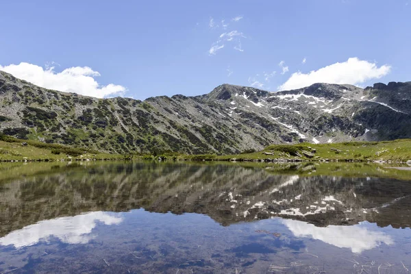 Lanskap dekat The Fish Lakes, Rila gunung, Bulgaria — Stok Foto