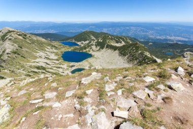 Dzhano zirvesinden manzara, Pirin Dağı, Bulgaristan