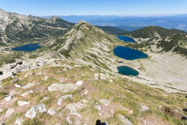 Dzhano zirvesinden manzara, Pirin Dağı, Bulgaristan