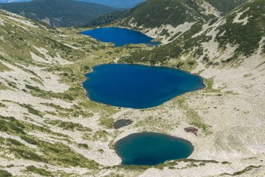 Dzhano zirvesinden manzara, Pirin Dağı, Bulgaristan