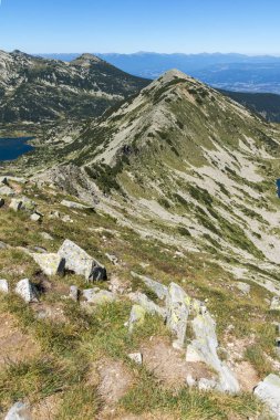Dzhano zirvesinden manzara, Pirin Dağı, Bulgaristan