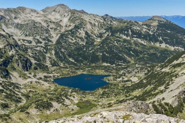 Dzhano zirvesinden manzara, Pirin Dağı, Bulgaristan