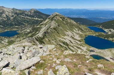 Dzhano zirvesinden manzara, Pirin Dağı, Bulgaristan