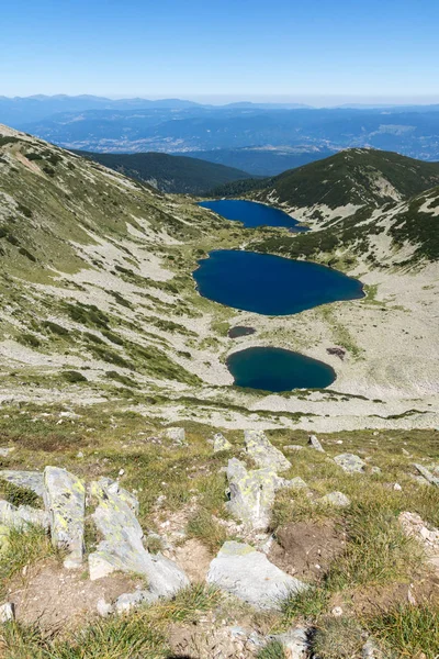 Landskap från Dzhano Peak, Pirin Mountain, Bulgarien — Stockfoto