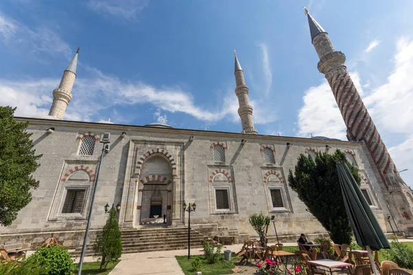 Mesquita Uc Serefeli na cidade de Edirne, Turquia — Fotografia de Stock