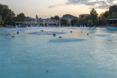 Şarkı çeşmeler şehir Plovdiv, Bulgaristan