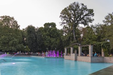Şarkı çeşmeler şehir Plovdiv, Bulgaristan