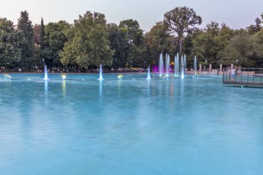 Şarkı çeşmeler şehir Plovdiv, Bulgaristan