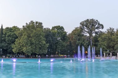 Şarkı çeşmeler şehir Plovdiv, Bulgaristan