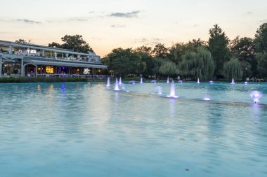 Şarkı çeşmeler şehir Plovdiv, Bulgaristan