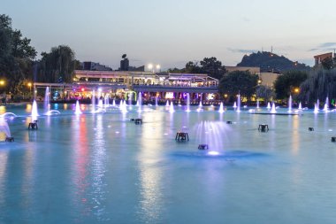Şarkı çeşmeler şehir Plovdiv, Bulgaristan