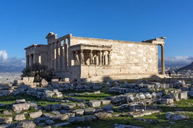 Atina Akropolis Tapınağı Erechtheion, Yunanistan
