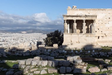 Atina Akropolis Tapınağı Erechtheion, Yunanistan