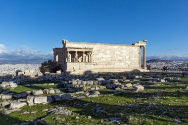 Atina Akropolis Tapınağı Erechtheion, Yunanistan