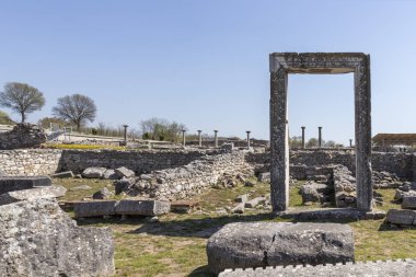 Philippi arkeolojik alanda Antik Giriş, Yunanistan