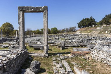 Philippi arkeolojik alanda Antik Giriş, Yunanistan