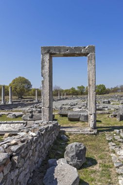 Philippi arkeolojik alanda Antik Giriş, Yunanistan