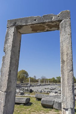 Philippi arkeolojik alanda Antik Giriş, Yunanistan