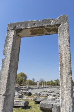 Philippi arkeolojik alanda Antik Giriş, Yunanistan
