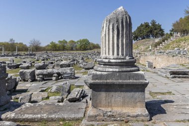 Philippi arkeolojik alanda Antik Kalıntılar, Yunanistan