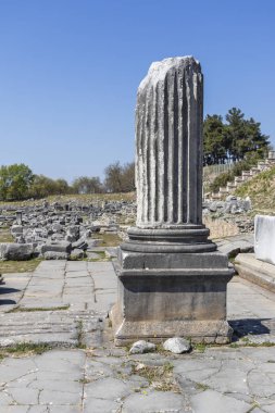 Philippi arkeolojik alanda Antik Kalıntılar, Yunanistan