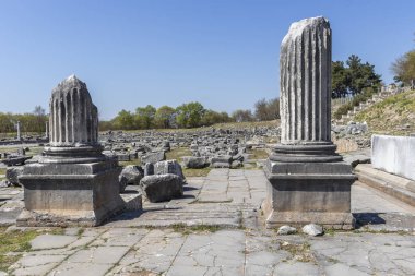 Philippi arkeolojik alanda Antik Kalıntılar, Yunanistan