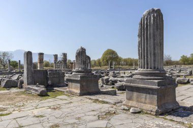 Philippi arkeolojik alanda Antik Kalıntılar, Yunanistan