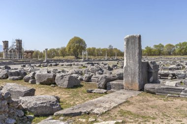 Philippi arkeolojik alanda Antik Kalıntılar, Yunanistan