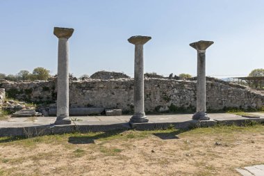 Philippi arkeolojik alanda Antik Kalıntılar, Yunanistan