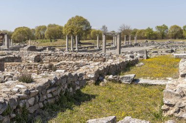 Philippi arkeolojik alanda Antik Kalıntılar, Yunanistan