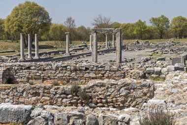Philippi arkeolojik alanda Antik Kalıntılar, Yunanistan