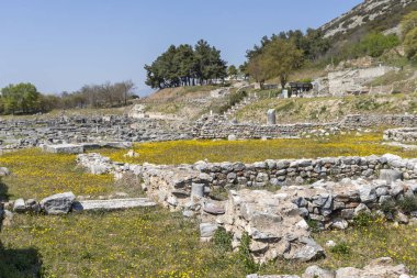 Philippi arkeolojik alanda Antik Kalıntılar, Yunanistan