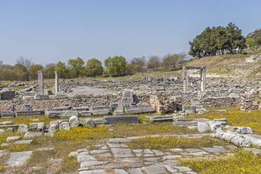Philippi arkeolojik alanda Antik Kalıntılar, Yunanistan