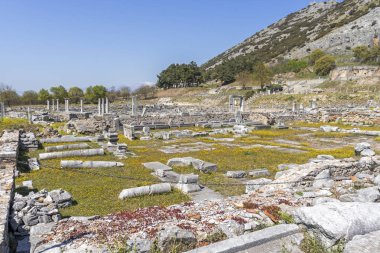 Philippi arkeolojik alanda Antik Kalıntılar, Yunanistan