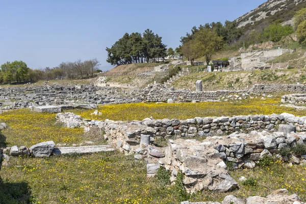 Philippi arkeolojik alanda Antik Kalıntılar, Yunanistan