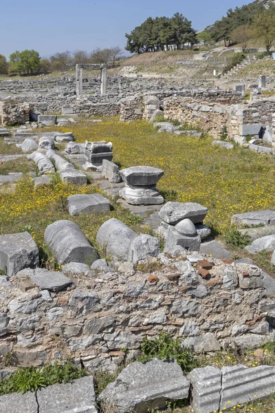 Philippi arkeolojik alanda Antik Kalıntılar, Yunanistan