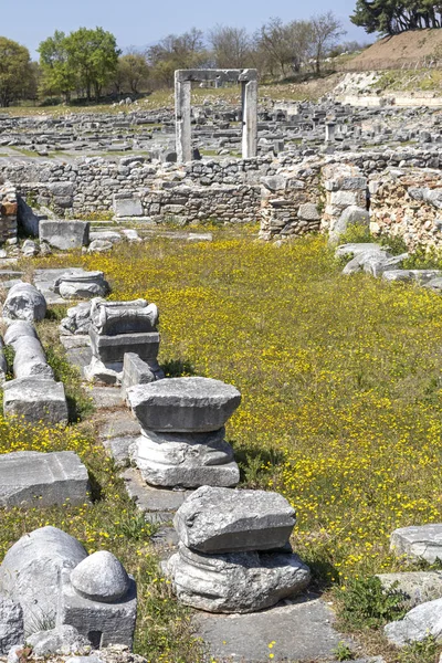 Philippi arkeolojik alanda Antik Kalıntılar, Yunanistan